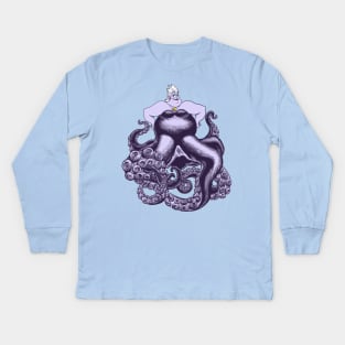 Poor Unfortunate Sea Witch Kids Long Sleeve T-Shirt